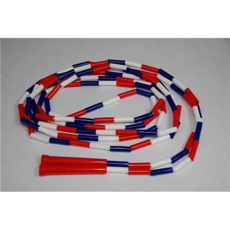 Everrich Industries Everrich EVA-0040 Plastic Segmented Jump Ropes 16 Feet - Set of 6 EVA-0040